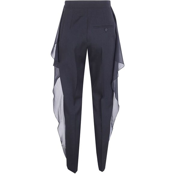 Lanvin Women Trousers With Ruffles - Picture 2 of 7